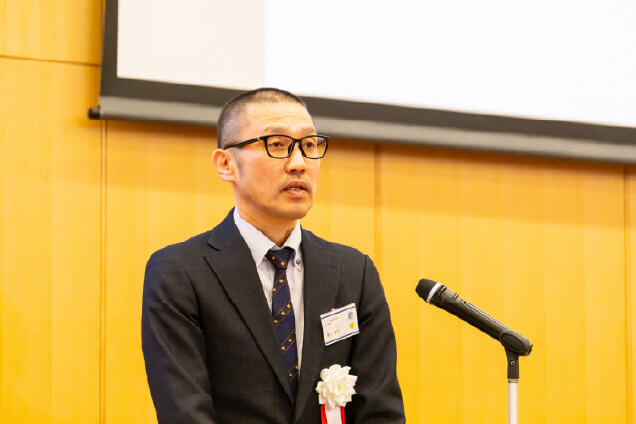 靏川執行委員長挨拶